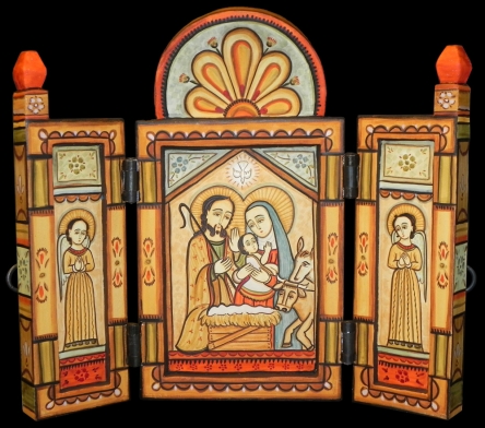 Nativity with Doors Open